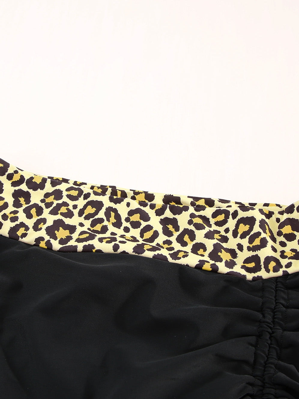 Summer Beach Leopard Print Tankini Set