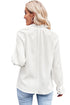 Versatile Pleated Mock Neck Top