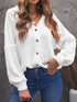 Relaxed Fit Long Sleeve Button-Up