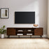 Colección de muebles de TV angulares de estilo moderno de mediados de siglo de Noah