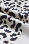 Short Sleeve Leopard Print Top