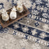 Alfombra azul marino Bindi