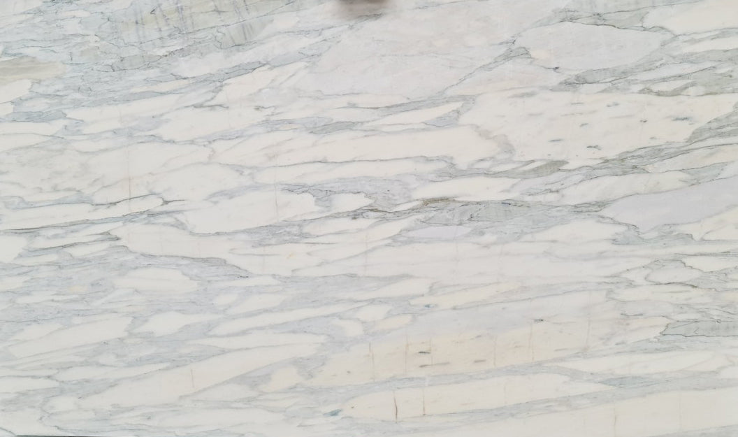 Calacatta Olivia White Bookmatching Marble Slabs Honed - Full Truckload