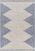 Alfombra de exterior azul Djugun
