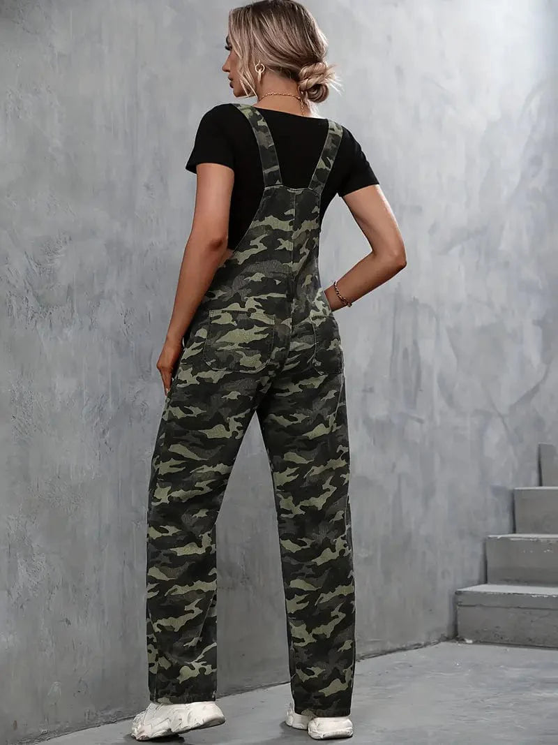 Wide Leg Overalls