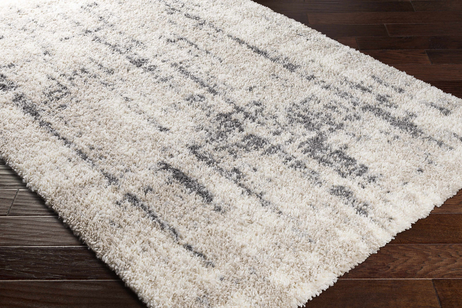 Alfombra de felpa color crema Campion