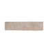 Lavabo rectangular para baño de mármol beige capuchino (ancho) 18" (largo) 21,5" (alto) 5"