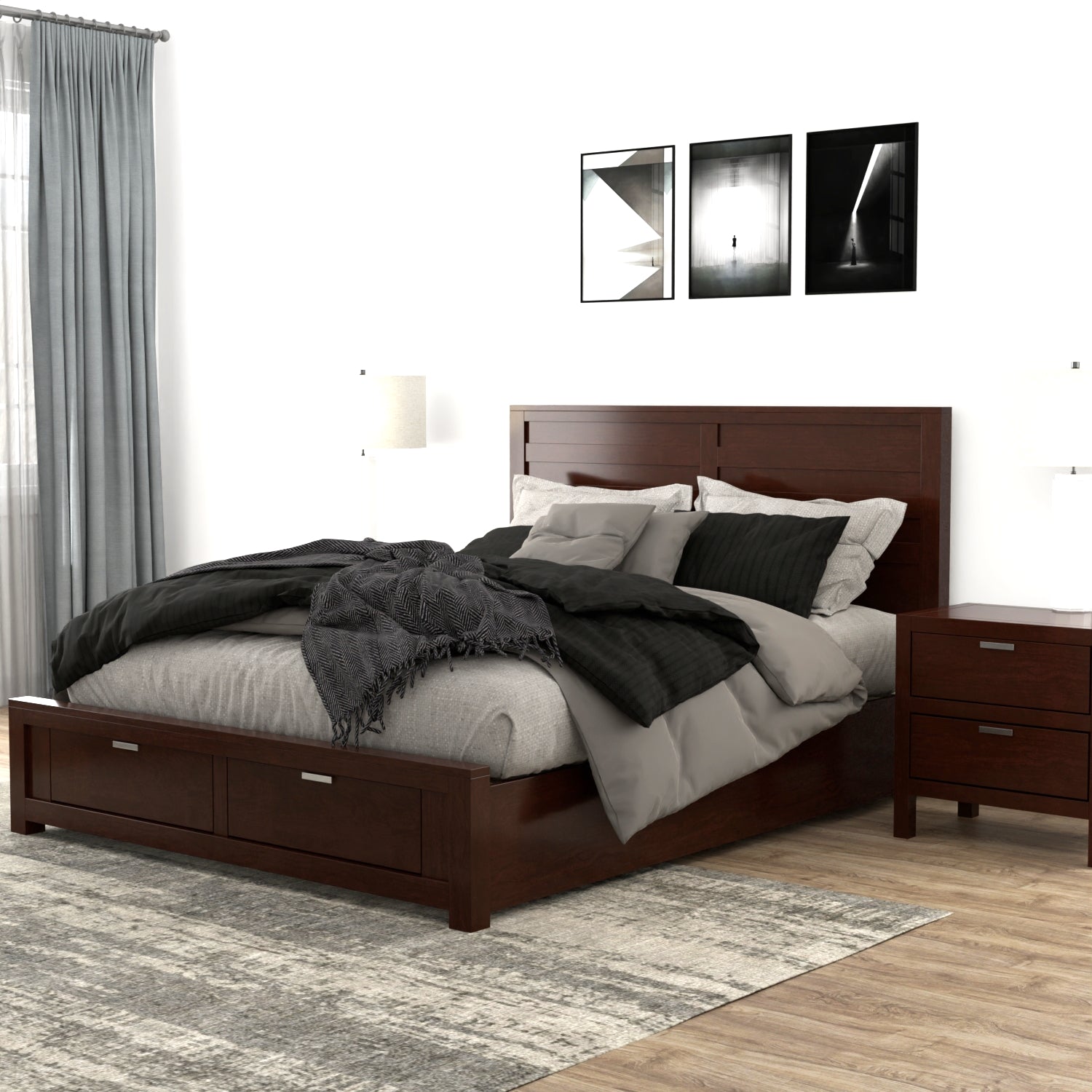 Cama con almacenaje Carmel