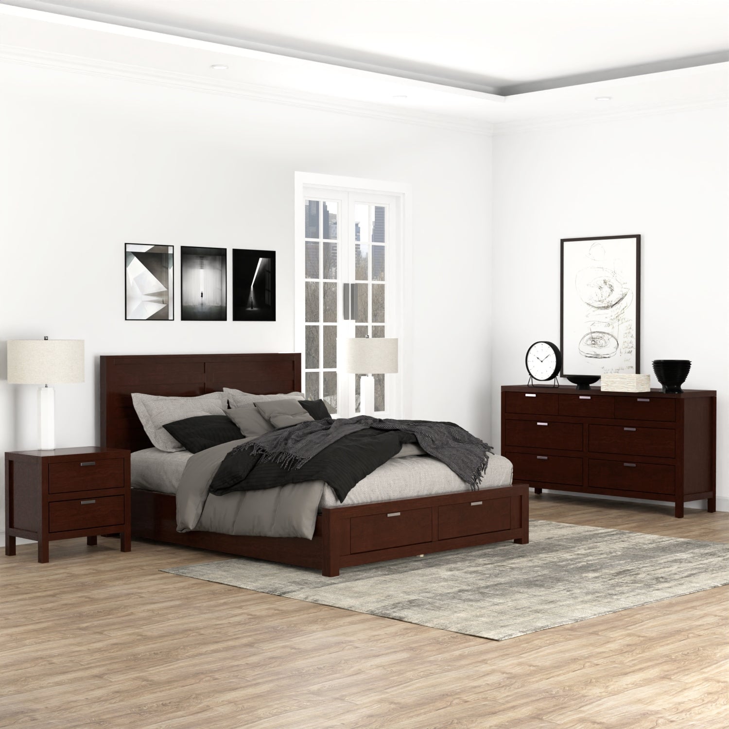 Cama con almacenaje Carmel