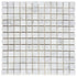 Carrara White Marble Polished Mosaic Floor and Wall Tile - Livfloors Collection
