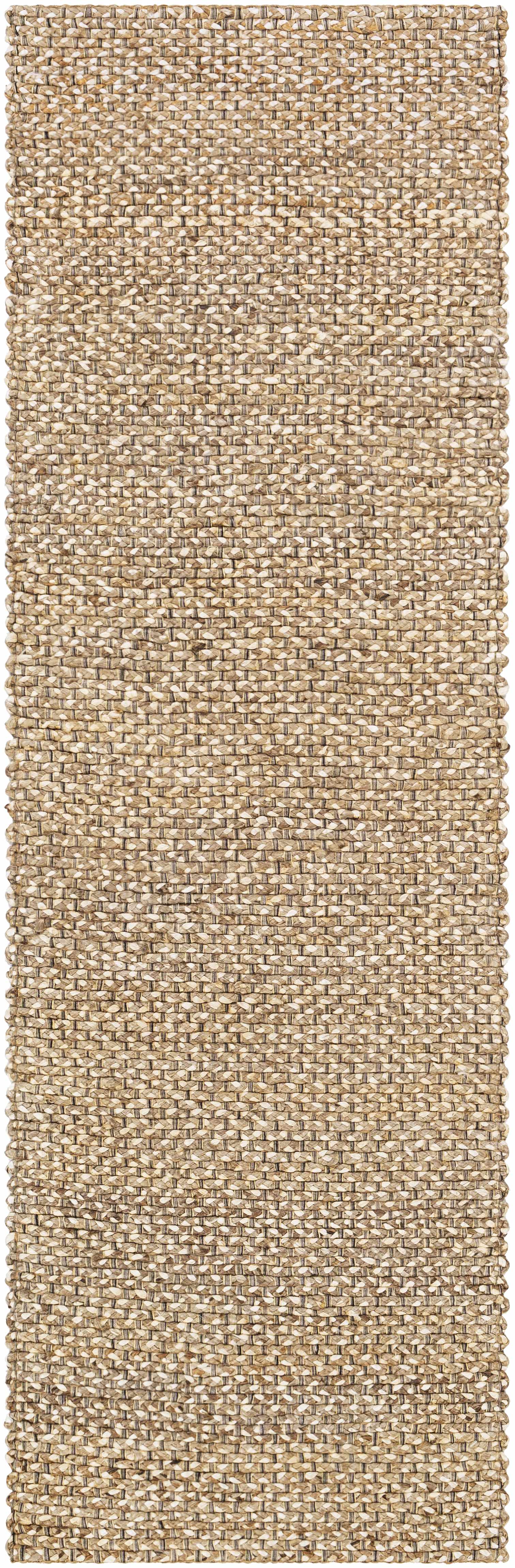 Alfombra de yute natural tejida a mano Caspar