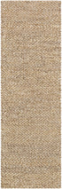Alfombra de yute natural tejida a mano Caspar