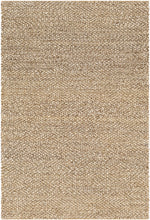 Alfombra de yute natural tejida a mano Caspar