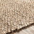 Alfombra de yute natural tejida a mano Caspar