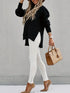 Lightweight Waffle Knit Sweater