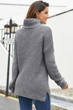 Lightweight Waffle Knit Sweater