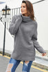Lightweight Waffle Knit Sweater