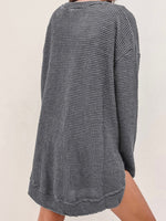 Lightweight Waffle Knit Sweater