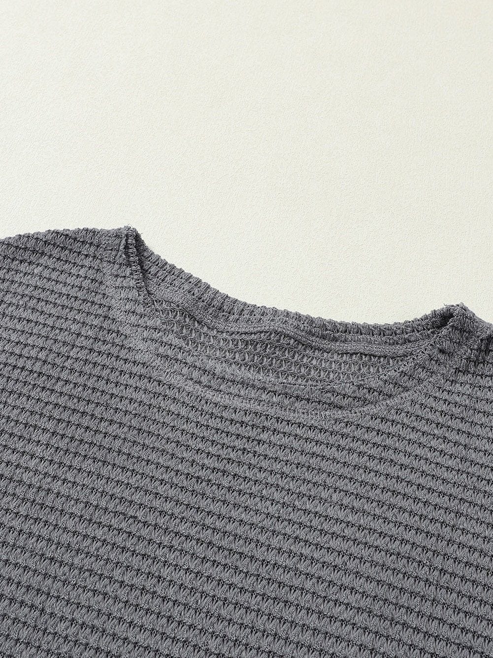 Lightweight Waffle Knit Sweater
