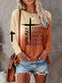 Plus Size Tie Dye Halloween Shirt