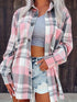 Loose Fit Plaid Shirt