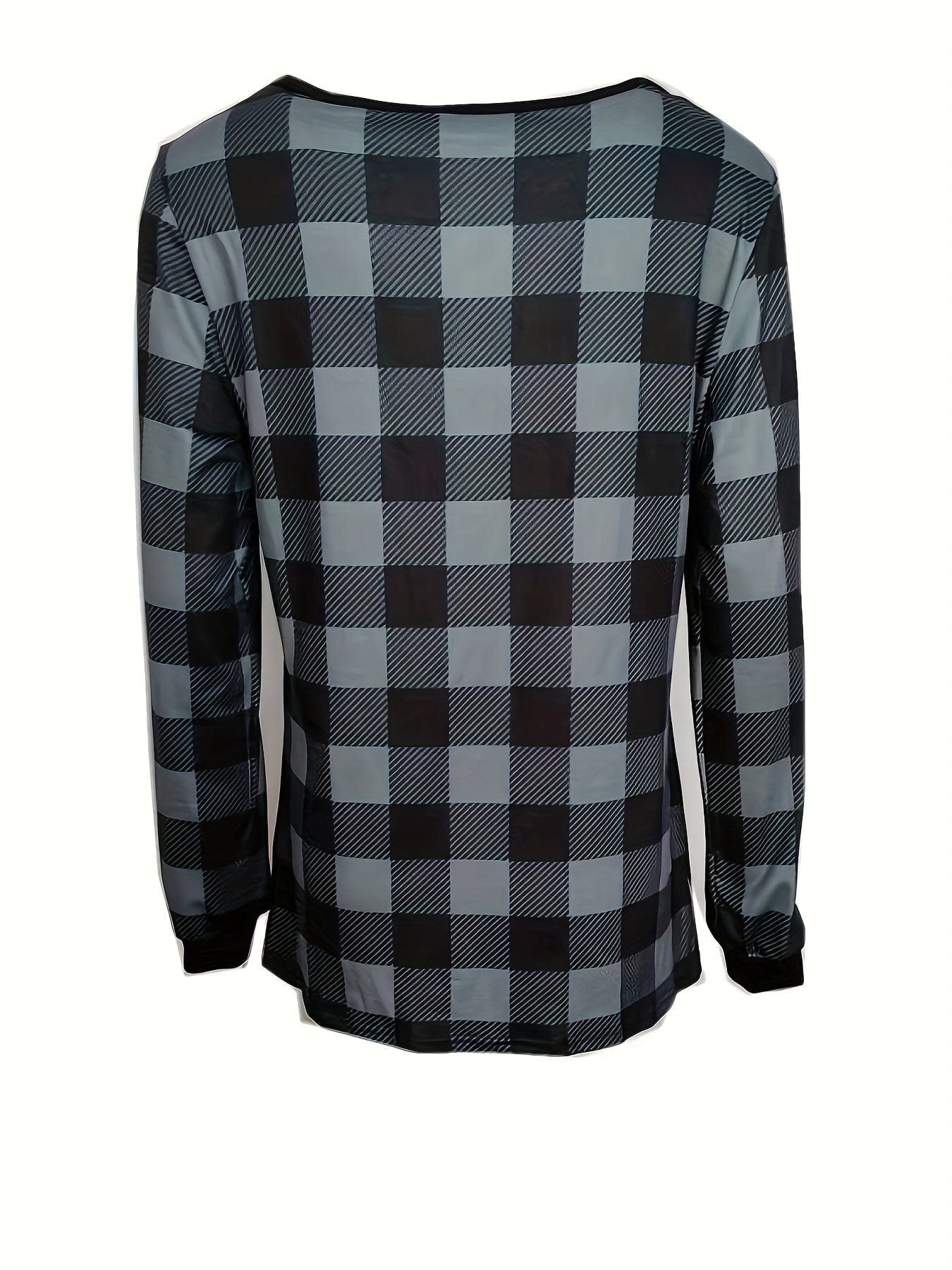 Black and Red Plaid Shirt