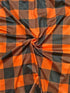 Women's Plaid Print Long Sleeve Button-Down Shirt