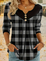 Black and Red Plaid Shirt