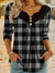 Black and Red Plaid Shirt