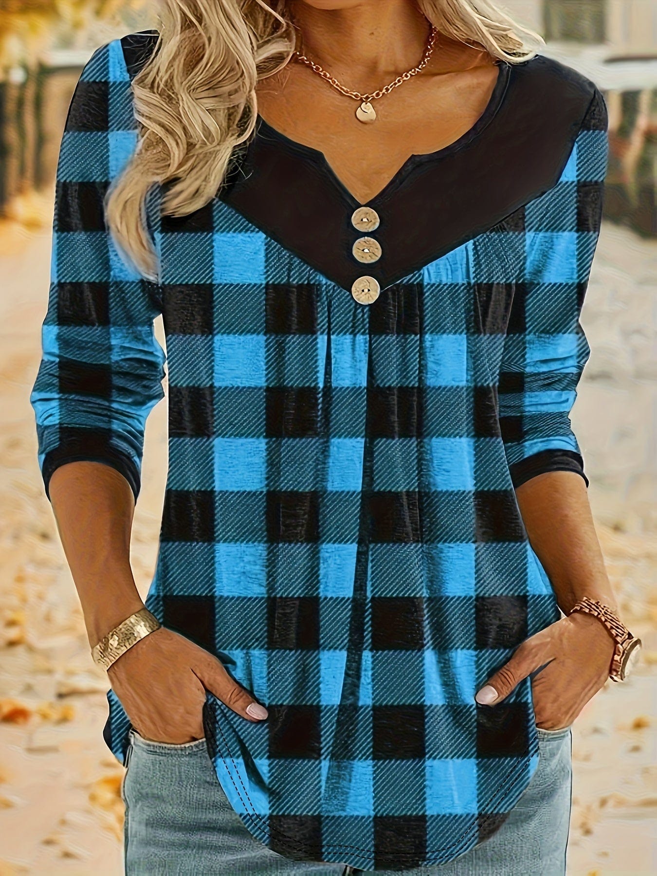 Black and Red Plaid Shirt