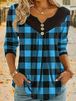 Black and Red Plaid Shirt