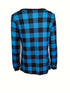 Black and Red Plaid Shirt