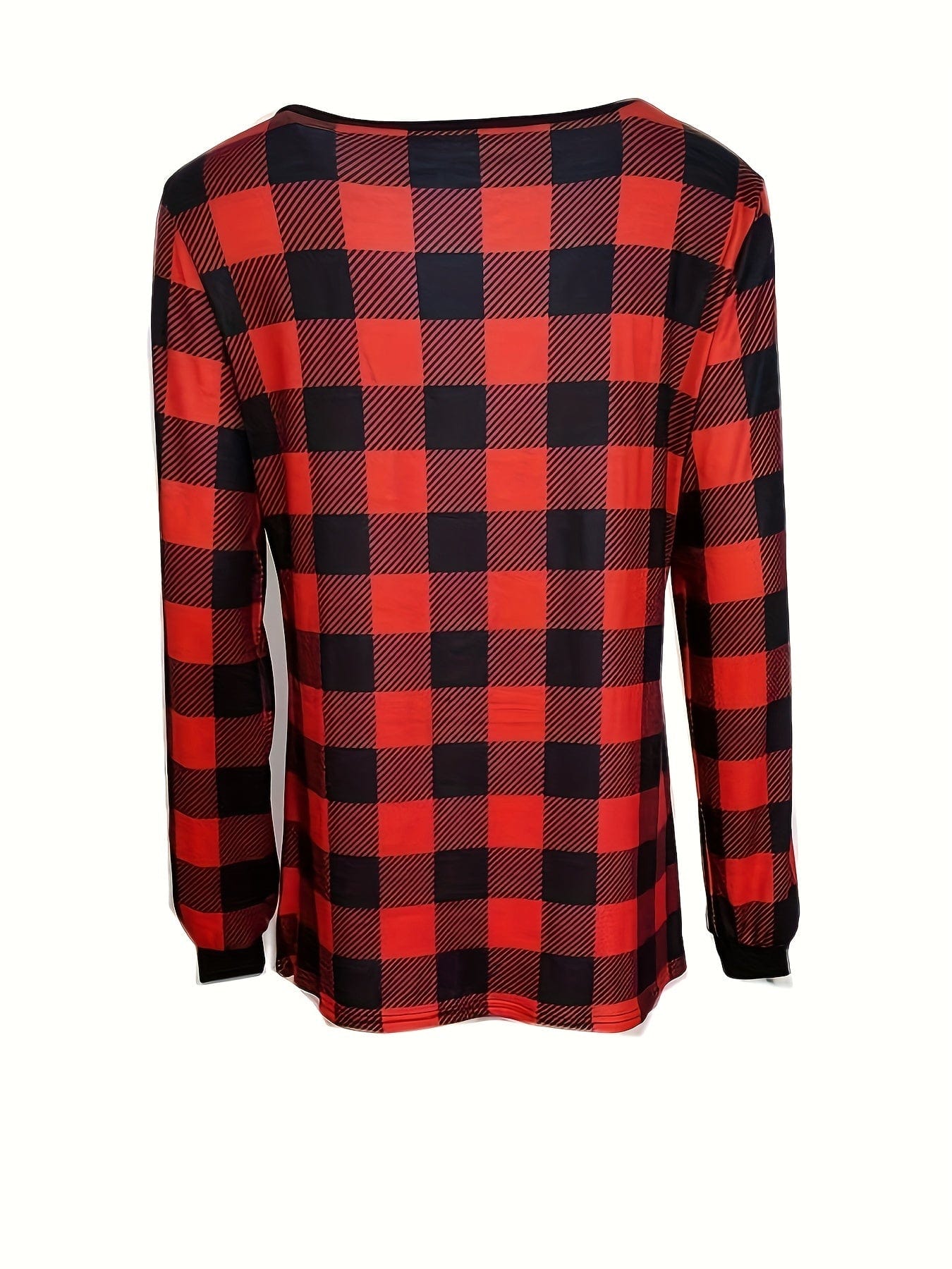 Black and Red Plaid Shirt