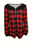 Black and Red Plaid Shirt