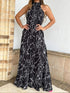 Printed Wide Leg Jumpsuit