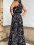 Printed Wide Leg Jumpsuit