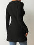 Chic Asymmetrical Knit Sweater