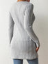 Chic Asymmetrical Knit Sweater