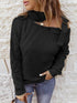 Chic Asymmetrical Knit Sweater