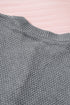 Round Neck Henley Top