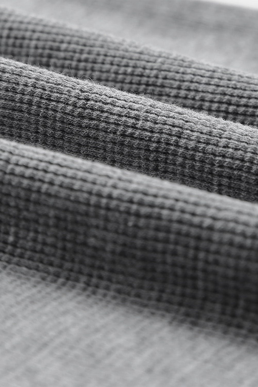 Round Neck Henley Top