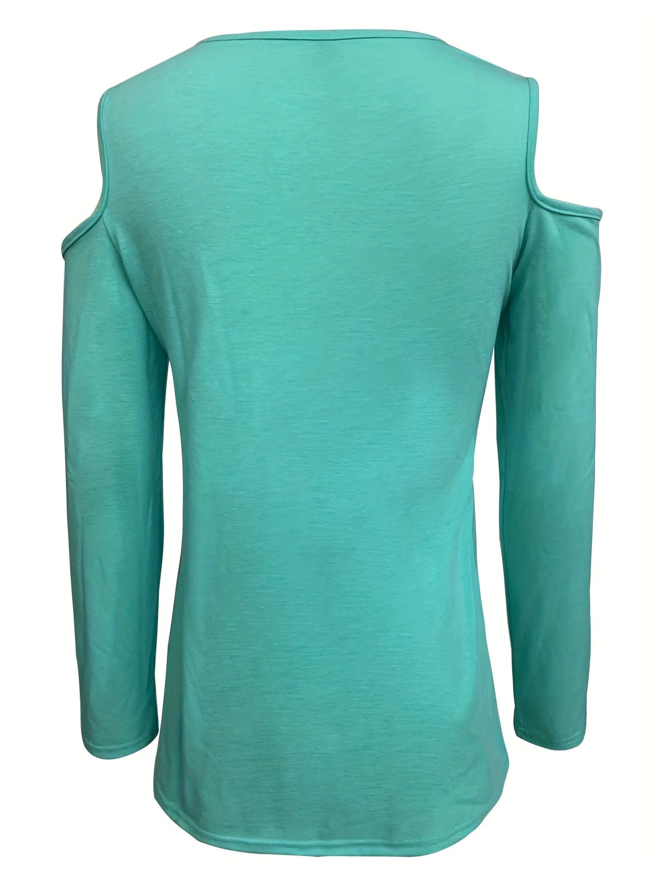 Cold Shoulder Knit Top with Bell Sleeves