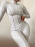 Versatile Short Sleeve Knit Jumpsuit Set