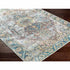 Alfombra desgastada lavable de Catigpian azul - Liquidación
