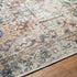 Alfombra desgastada lavable de Catigpian azul - Liquidación
