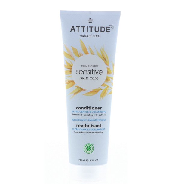 Acondicionador voluminizador Attitude Sensitive - Volumen ligero para cabello fino - 236 ml