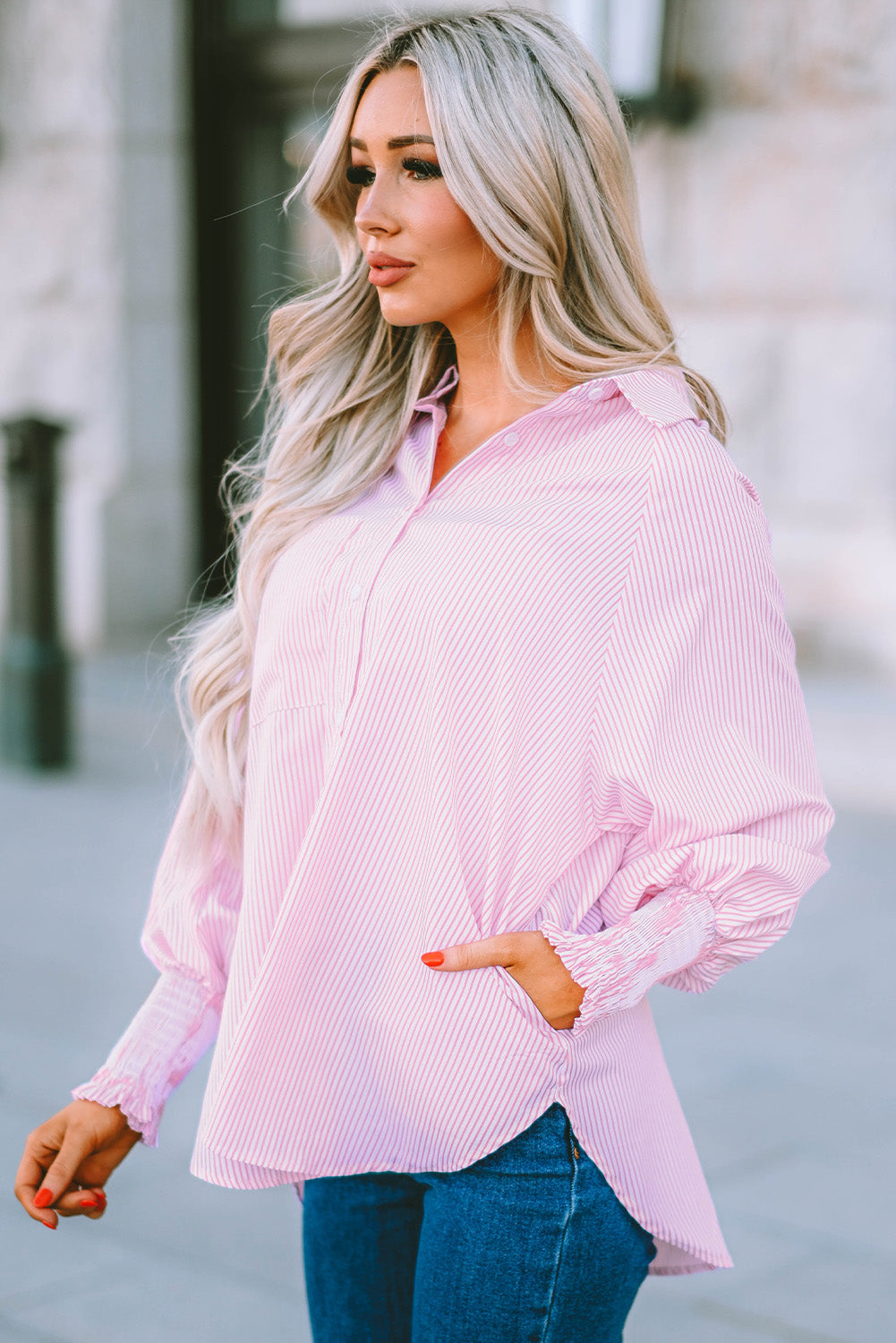 Versatile Striped Shirt