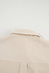Long-Sleeve Corduroy Button-Down Shirt with Houndstooth