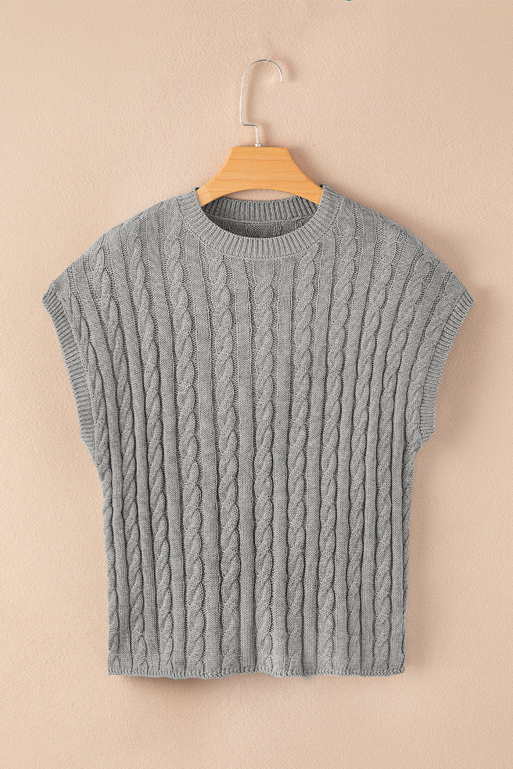 Chunky Cable Knit Top