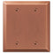 Placa de pared en blanco de acero de cobre cepillado Century - 2